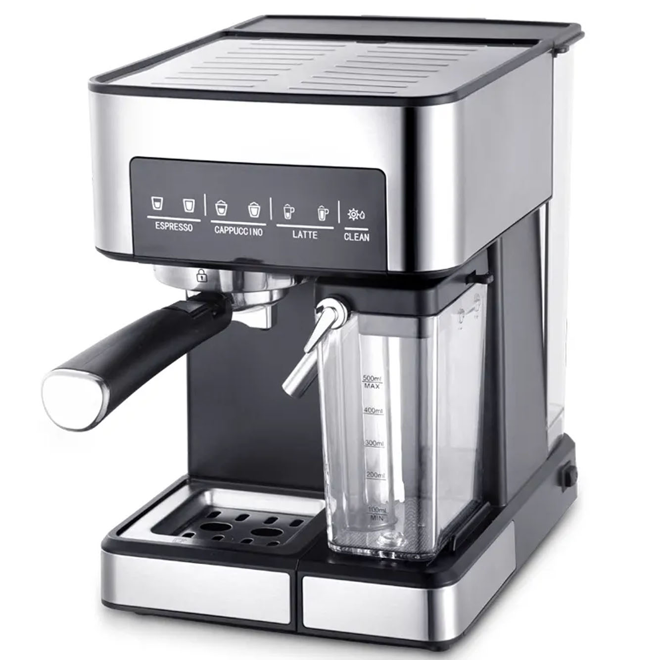 Cafetera automática para el hogar, cafetera de goteo de 8.1 fl oz, 1400 W,  mini cafetera americana, temperatura constante de 185.0 °F, silenciosa